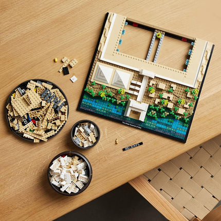 LEGO Architecture Great Pyramid of Giza 21058 Landmark Model Kit for Adults, Home or Office Display, History Gift Idea, 1,476 Pieces